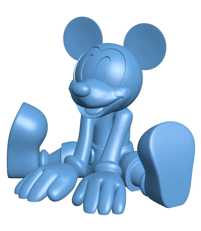 Mickey sitting - Mouse