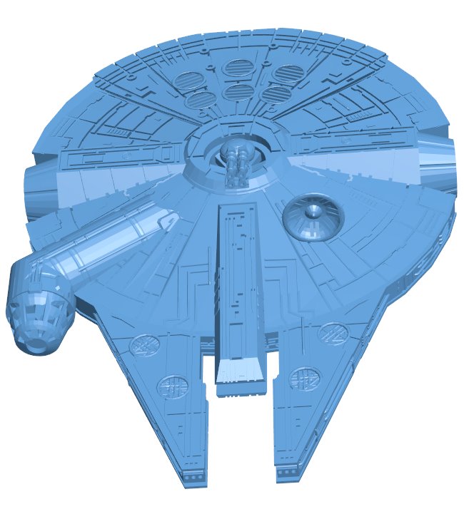 Millennium falcon ship