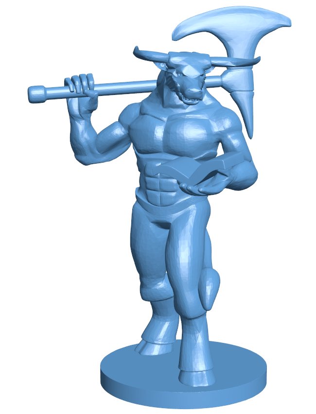 Minotaur with axe