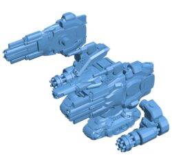 Modular Mech Heavy Guns