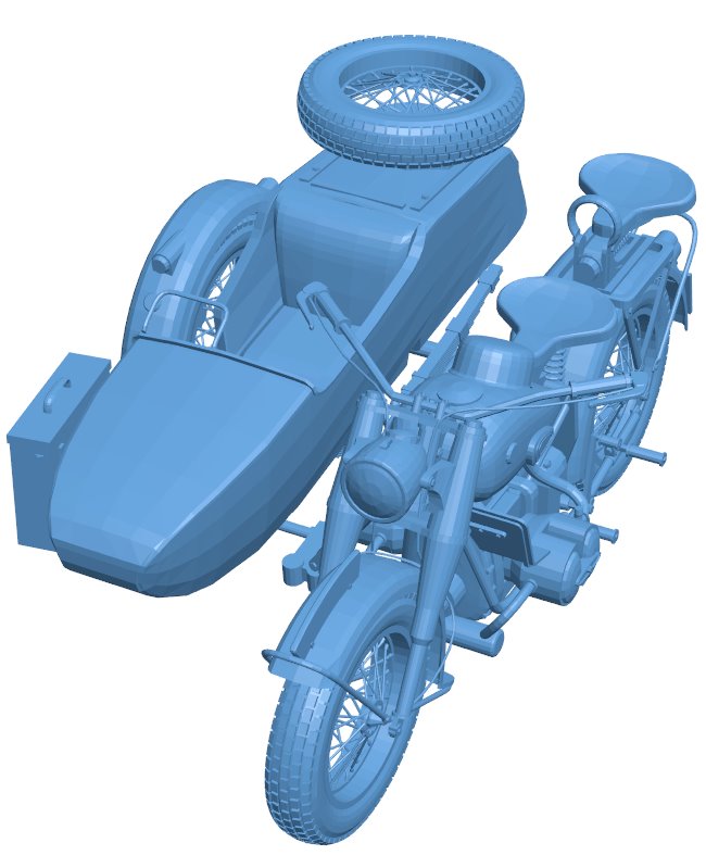 Motorcycle Zundapp 750