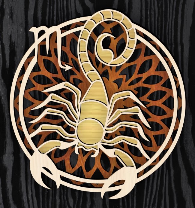 Multilayer scorpius zodiac