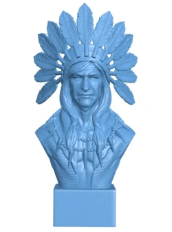 Native American Bust