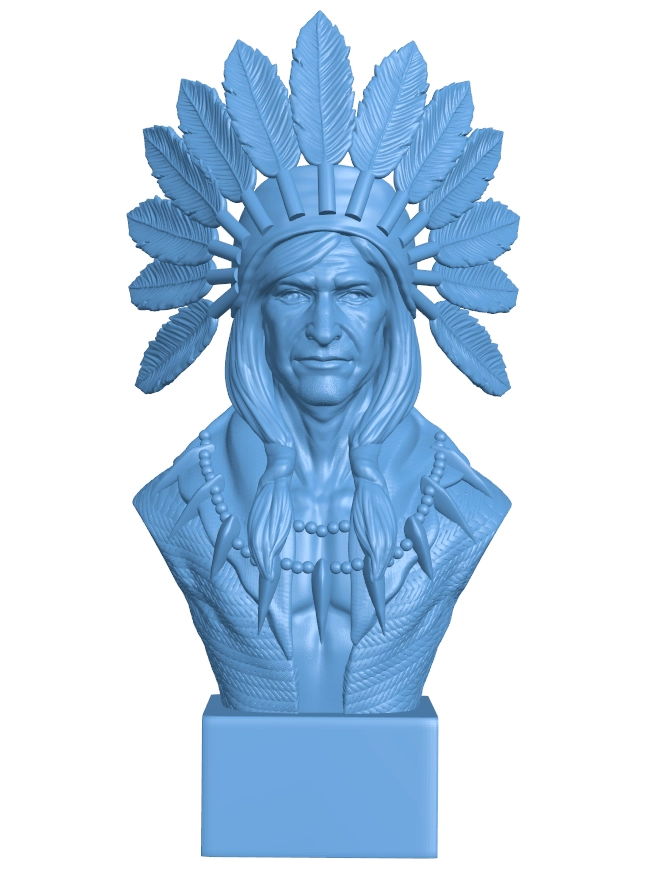 Native American Bust