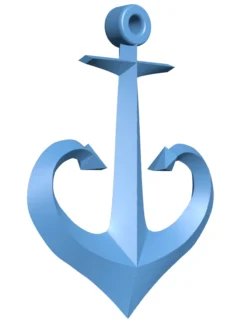 Odessa anchor pendant