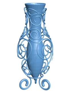 Open work vase