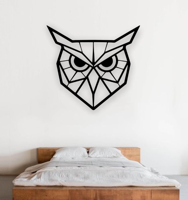 Owl wall decor