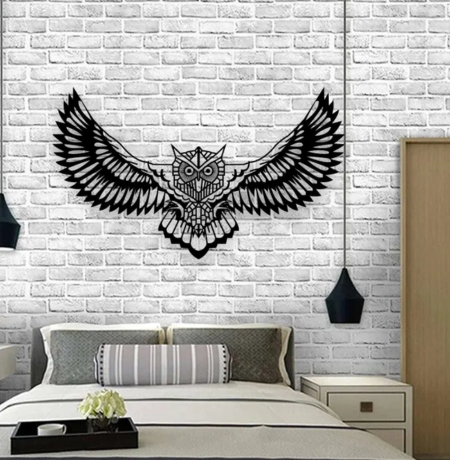 Owl wall decor