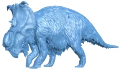 Pachyrhinosaurus walking – Dinosaur