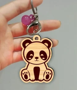 Panda keychain