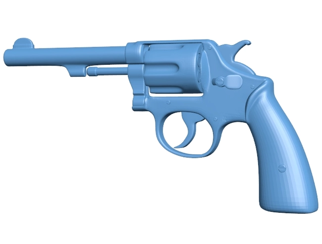 Realistic revolver gun