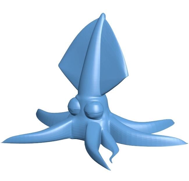 Relaxed squid