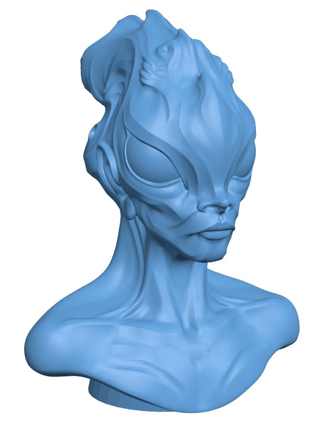 Sea lady bust - Alien