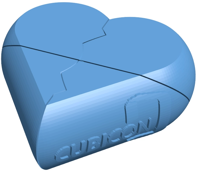 Secret cubicon heart box