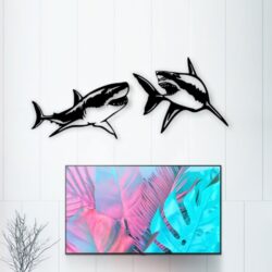 Shark wall decor