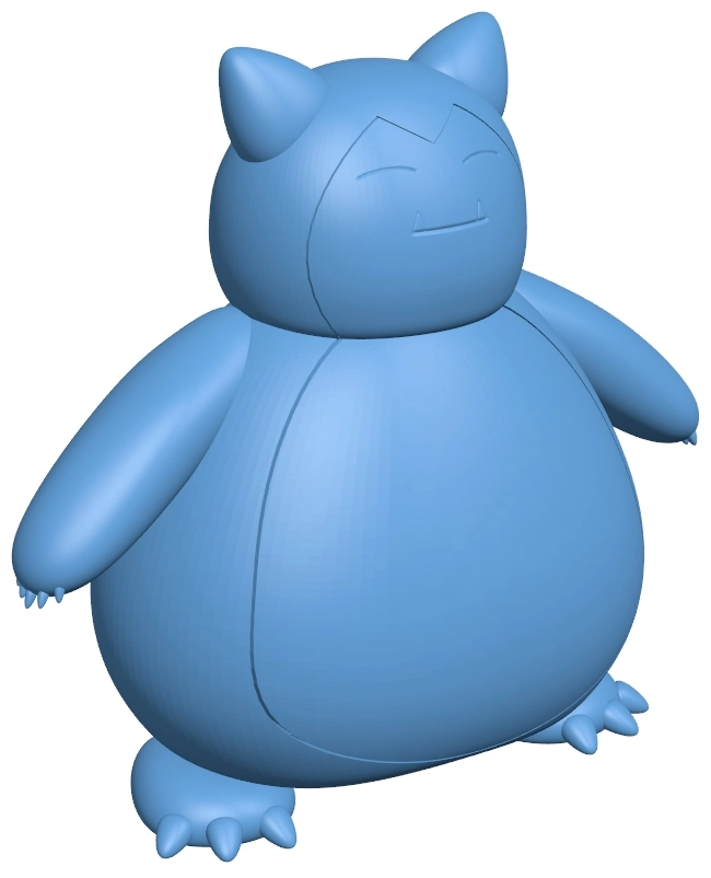 Standing snorlax