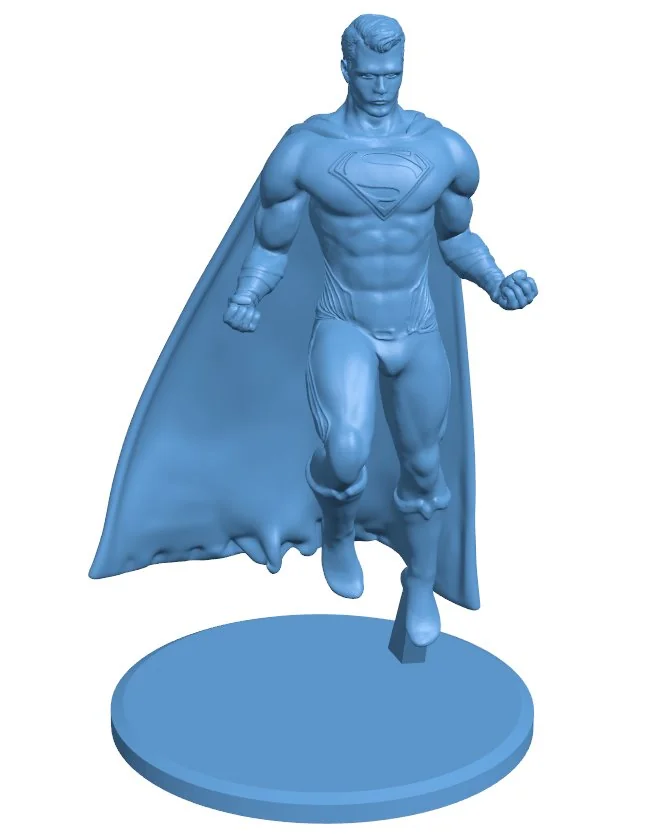 Superman with stand