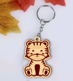 Tiger keychain