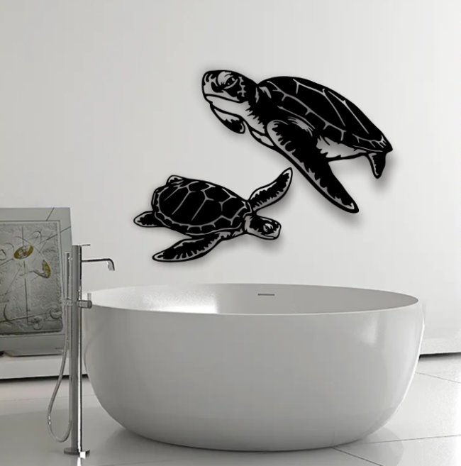 Turtle wall decor