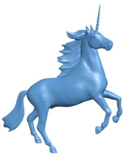 Unicorn statuette