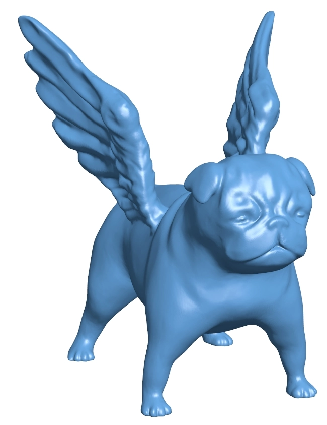 Winged Pug