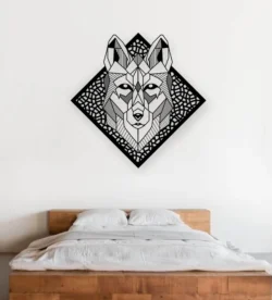 Wolf wall decor