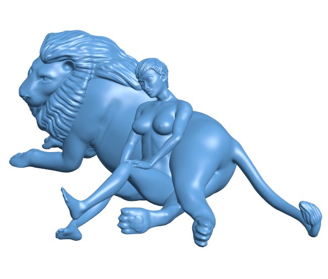 Woman Lion