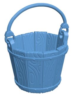 Wooden bucket