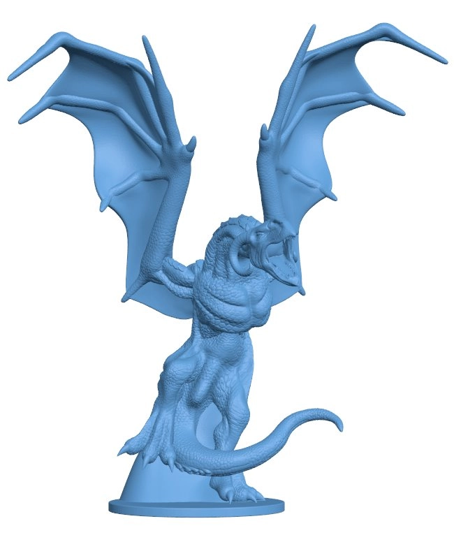 Wyvern Statue