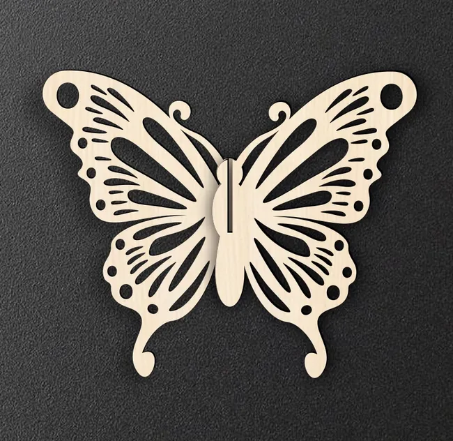 3D butterfly