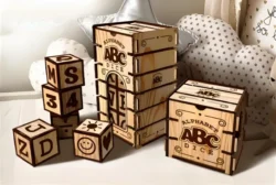 Alphabet Dice in the box