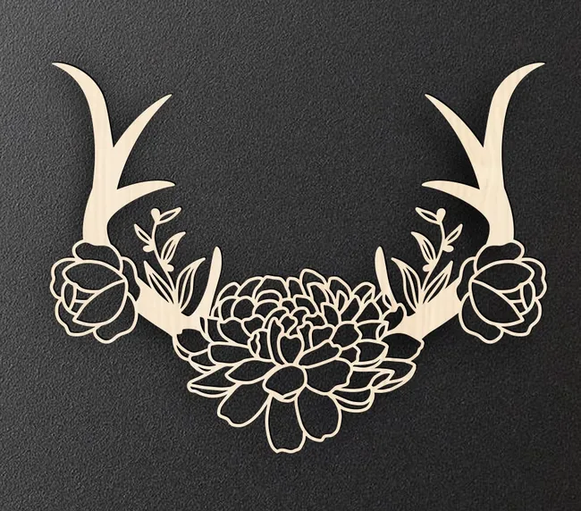 Antler floral