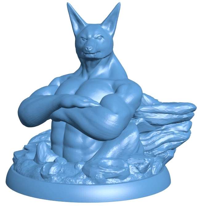 Anubian bust