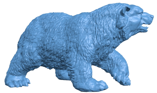 Bear sculpture