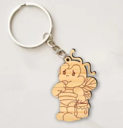 Bee keychain