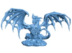 Blue Zombie Dragon