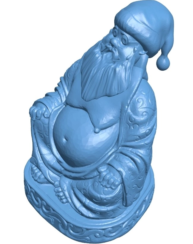 Buddha Santa Claus