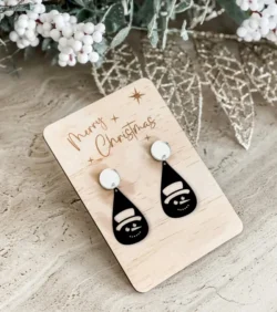 Christmas earrings