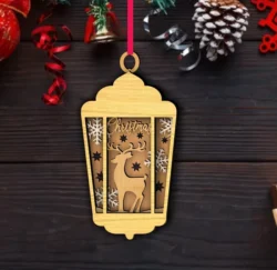 Deer Christmas ornament