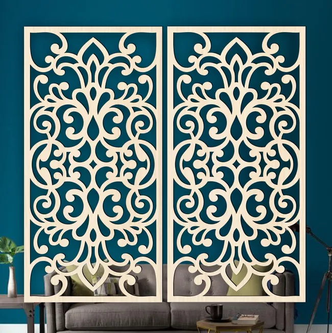 Design pattern panel screen