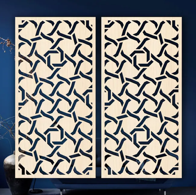 Design pattern panel screen