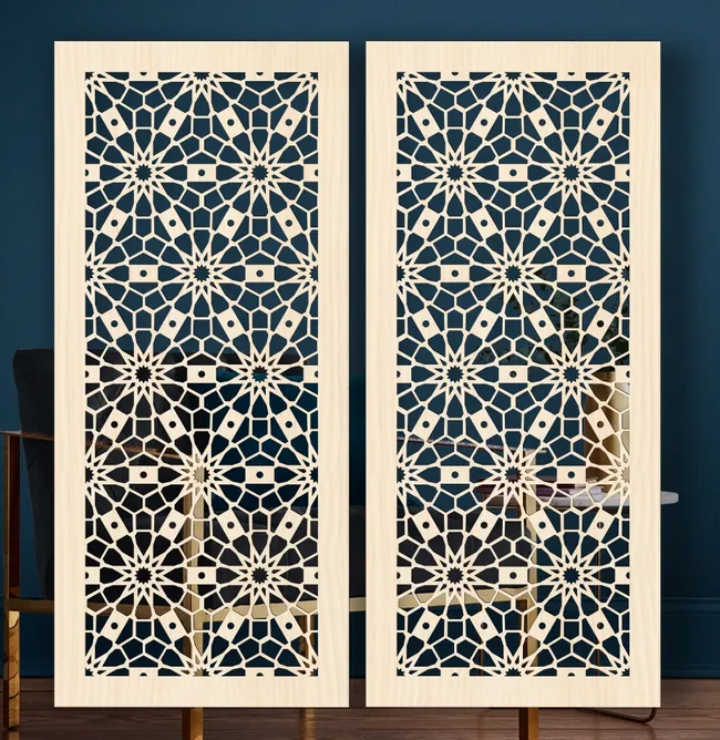 Design pattern panel screen