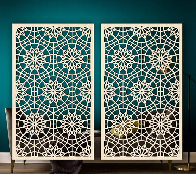 Design pattern panel screen