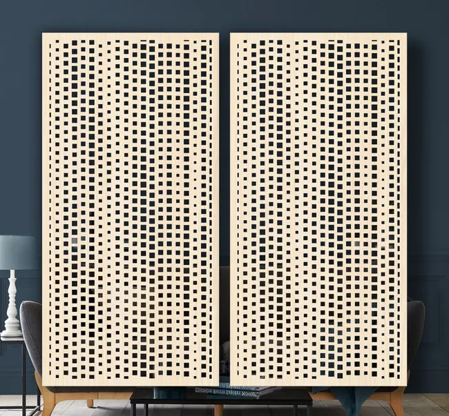 Design pattern panel screen