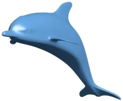 Dolphin statuette