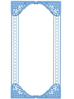 Door frame pattern