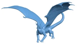 Dragon flying