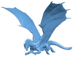 Dragon flying