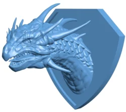 Dragon head wall mount