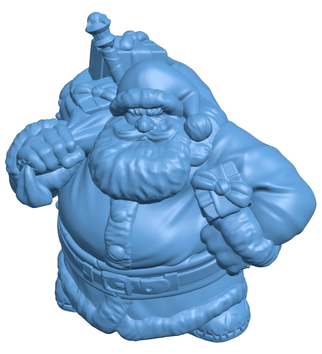 Dwarven Santa Miniature